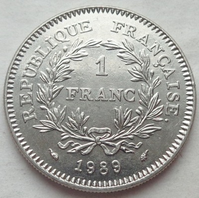 FRANCJA - 1 frank - 1989 - Stany Generalne