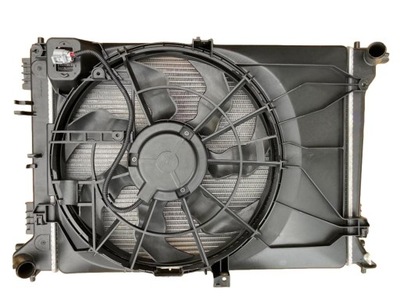 Новий комплект радіатор hyundai tucson 2,0b 15- фото №1