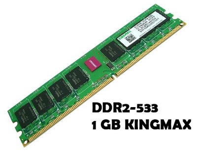 Pamięć RAM DDR2 533 MHz 1 GB Kingmax KLBD48F-A8KL4