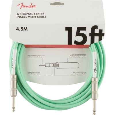 Kabel J-J 4,5m Fender Original Series Surf Green