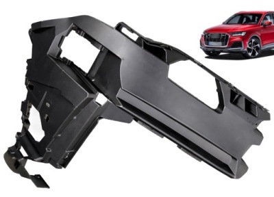 Підсилювач бампера перед audi q7 4m lift 19-24 s-line праве напрямна r передня частина фото №1