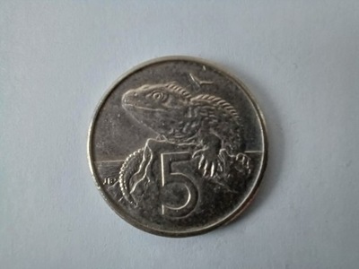 Nowa Zelandia 5 centów 1996