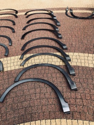 Молдинг na крила задня l/p honda __ufo 06-09 фото №1