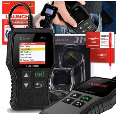 Z6522LAUNCH CR319 OBD2 ENSAYADOR SKANER DIAGNOSTYCZNY  