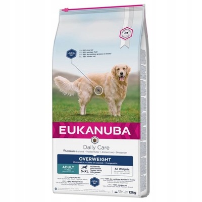 EUKANUBA Daily Care Overweight Adult 12kg