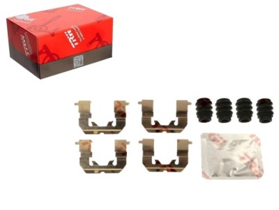 Набор монтажный тормозных колодок hyundai задняя i30 veloster фото №1