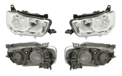 Фара лампа citroen c-elysee 12-17 le+pr depo фото №1