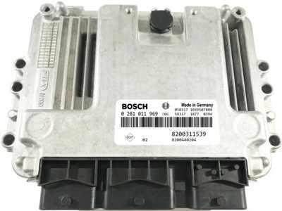 ECU RENAULT LAGUNA 1.9DCI 0281011969 8200311539