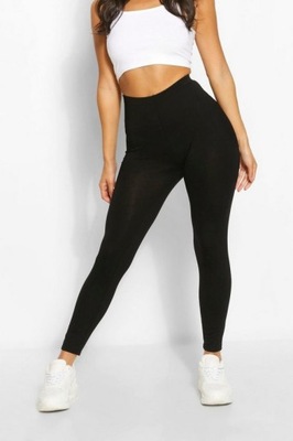 Boohoo czarne legginsy S