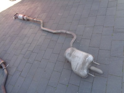 Гаситель выхлоп opel astra v k kombi 1.5 d 19 r фото №1