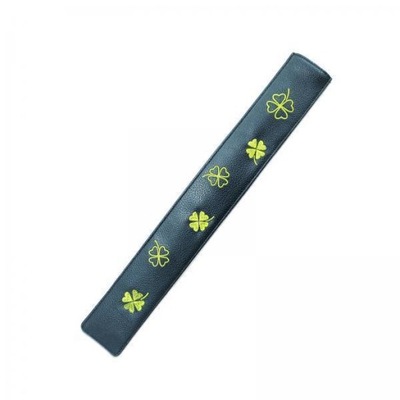 2xGolf Alignment Stick Cover cztery koniczyny