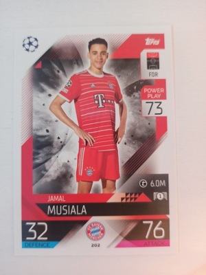 Topps Match Attax 2022/23 nr 202 Jamal Musiala