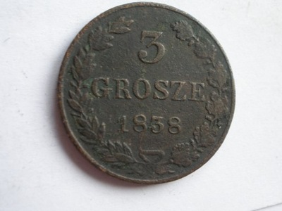 3 grosze 1838