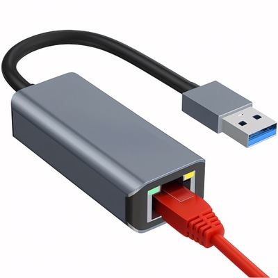 KARTA SIECIOWA ADAPTER HUB USB 3.0 PRZEJŚCIÓWKA RJ45 GIGABIT LAN ETHERNET
