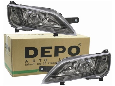 Лампы фары peugeot boxer 14- фото №1