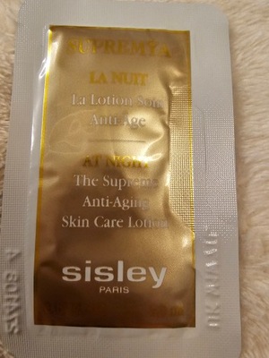 Sisley Supremya At Night Anti Aging Skin Care Lotion 1,5ml Regeneracja Cery