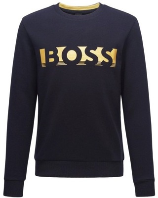 Bluza męska HUGO BOSS bawełniana granatowa r. L