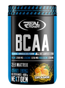Proszek BCAA RealPharm 400 g jagodowy