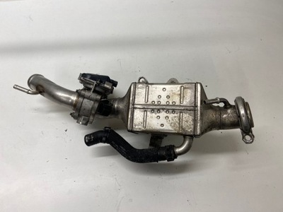 Радиатор выхлопных газов egr + дроссельная заслонка audi 3.0 tdi 19r 059131477h 059131508ca фото №1