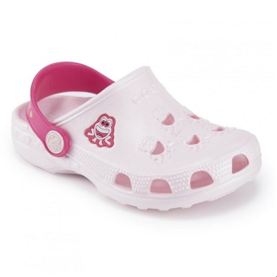 Buty Coqui sandały klapki dziecięce chodaki różowe 31-32