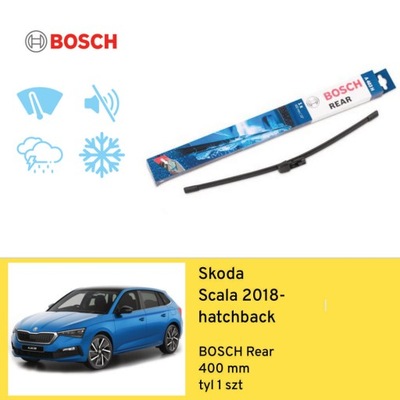 LIMPIAPARABRISAS NA PARTE TRASERA DO SKODA SCALA HATCHBACK (2018-) BOSCH  