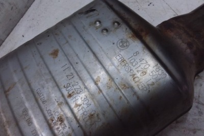 Гаситель bmw x3 g01, f97 8470504 2018 фото №1