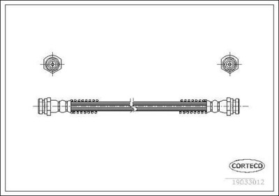 CABLE DE FRENADO PARTE TRASERA IZQUIERDA/DERECHA KIA CARNIVAL 99-  