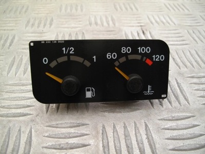 Індикатор пального i температури scania r фото №1