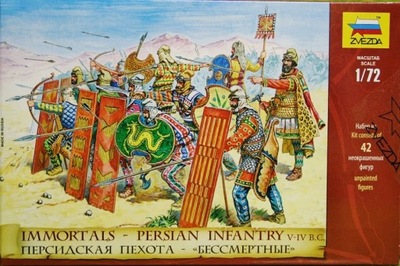 Zvezda 8006 Figurki Persian Infantry Immortals V-IV B.C. 1:72 24H