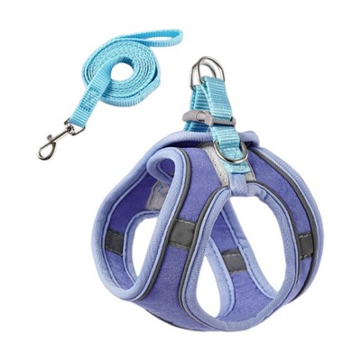 Zestaw szelek i smyczy Cat Harness dla kota S Bl