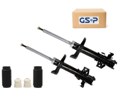 Gsp 2x амортизаторы + защита i отбойники honda civic viii хэтчбек ufo перед фото №1