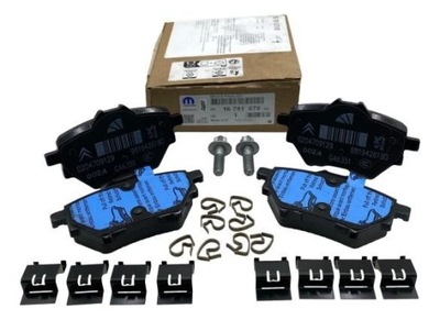 1678167980 набір гальмівних колодок оригінальний номер psa c4 x 3008 rifter фото №1