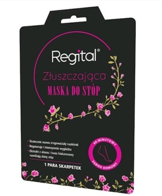 Regital, Maska do stóp, Złuszczająca, 1 para