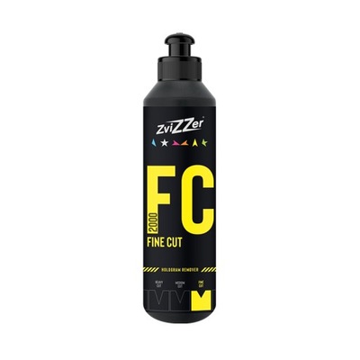 ZVIZZER FC2000 YELLOW FINE CUT ПАСТА POLERSKA WYKAŃCZAJĄCA 250ML