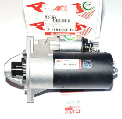 Стартер as-pl fiat bravo i, doblo, idea 1.6 1.9 фото №1