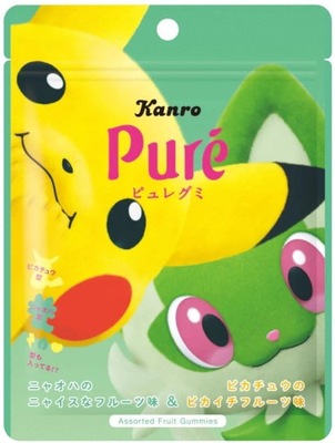 Kanro Pure Pokemon Żelki 52g