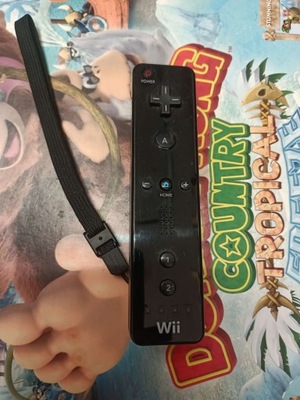 NINTENDO WII REMOTE / CZARNY / ORYGINAŁ