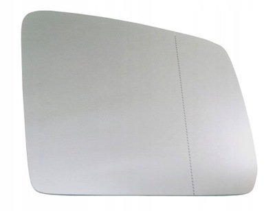 Правий вкладиш дзеркало mercedes klasa gl x164 2011- фото №1