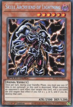 Yu-Gi-Oh! TCG: Skull Archfiend of Lightning (V.2) (SGX3)