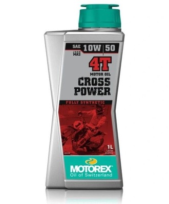 Olej Silnikowy Motorex Cross Power 4T 10W/50 1L