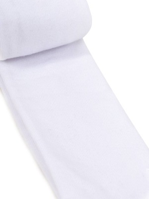 Rajstopy dziecięce bawełniane frotte białe 92-98 YOCLUB