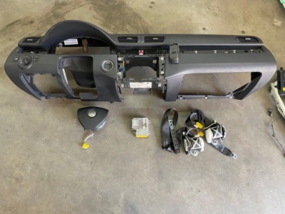 Приборная панель подушки безопасности подушка безопасности vw passat b6 комплект фото №1