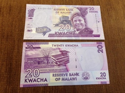 176.MALAWI 20 KWACHA UNC