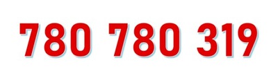 780 780 319 STARTER ORANGE ZŁOTY ŁATWY PROSTY NUMER KARTA PREPAID SIM GSM