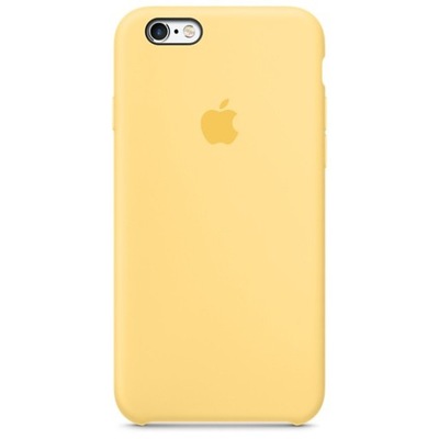 Etui Apple Silicone Case iPhone 6 / 6S Żółty