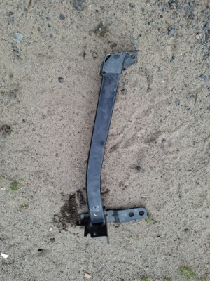 Opel mokka ii b зона деформации кронштейн правый перед 9836340380 фото №1