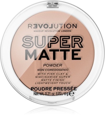 Revolution Relove Super Matte Powder puder matujący