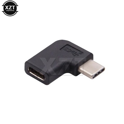 USB 3.1 typ C Adapter męski na żeński 90 stop