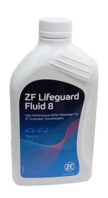 МАСЛО ТРАНСМІСІЙНЕ КОРОБКИ ПЕРЕДАЧ ZF LIFEGUARD FLUID 8 BMW AUDI ALFA