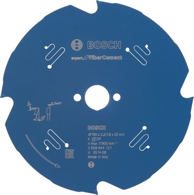 BOSCH TARCZA PILARSKA EXPERT 160*20*2.2MM 4T